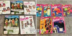 Barbie Doll Clothes Lot Mixed Years