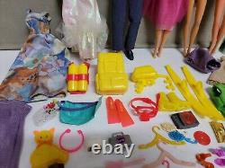 Barbie Doll Ken Doll clothes accessory lot Taiwan Philippines 1966 see pictures