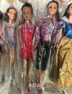 Barbie Doll Lot 34 Disney Princess Ken Skipper Bride Clothes Shoes SUPER CLEAN