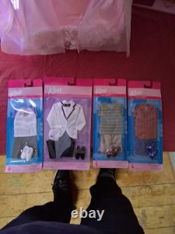 Barbie Doll Lot'87'66'99 Dolls.'01 Ken Clothes Clothing & Access