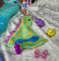 Barbie Doll Lot Extra Fly Breakfast With Barbie Dreamtopia Merman Play Sets