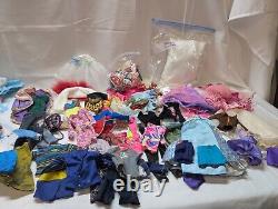 Barbie Doll Lot Huge Mattel Clothes, Accessories Camping Sunglasses Shoes 300+