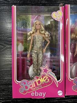 Barbie Doll Lot. Margot Robbie The Movie Lot Of 3 Barbie Dolls New In Box