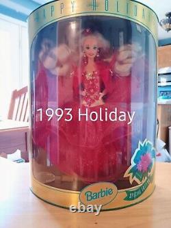 Barbie Doll Lot Of 12 Holiday Collection 1993-2005