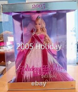 Barbie Doll Lot Of 12 Holiday Collection 1993-2005