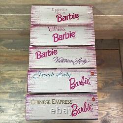 Barbie Doll Lot Of 5 Great Eras Collection 12792 14900 16707 16708 15005