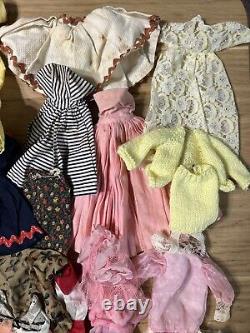 Barbie Doll Lot Of Vintage Clothes Mixed