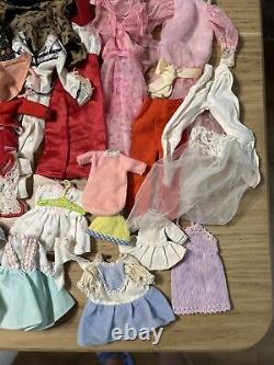 Barbie Doll Lot Of Vintage Clothes Mixed