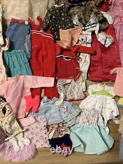 Barbie Doll Lot Of Vintage Clothes Mixed