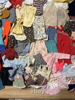 Barbie Doll Lot Of Vintage Clothes Mixed