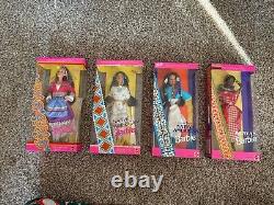 Barbie/Doll Lot of 4 Dolls of the World Collection Special Edition