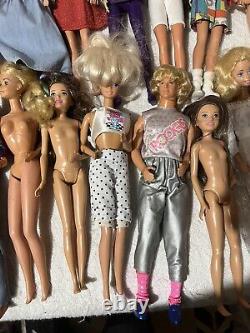 Barbie Doll Mixed Lot Sold As Seen On Pictures