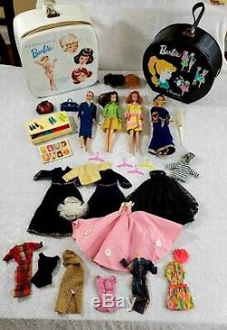 Barbie Doll Vintage Collection From 1962-1966 Dolls Clothing Cases & Accessories