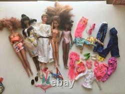 Barbie Doll and Clothing Lot Vintage