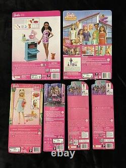 Barbie, Dolls And Play Sets, NIB, Lot Of 6