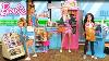 Barbie Dolls Grocery Store U0026 Gas Station With Rement Miniatures For Dollhouse