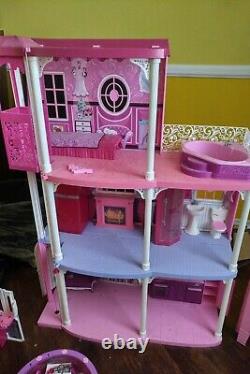 Barbie Dolls, Houses, and accessories LOT