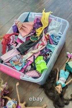 Barbie Dolls, Houses, and accessories LOT