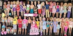 Barbie Dolls Mixture Vintage to Current Random Lot of 42 + ACCESSORIES