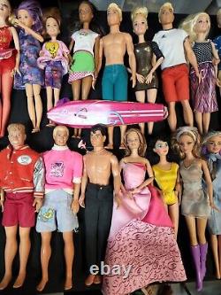 Barbie Dolls Mixture Vintage to Current Random Lot of 42 + ACCESSORIES