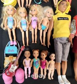 Barbie Dolls Mixture Vintage to Current Random Lot of 42 + ACCESSORIES