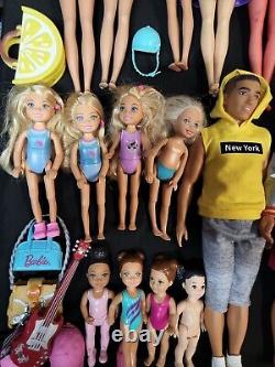 Barbie Dolls Mixture Vintage to Current Random Lot of 42 + ACCESSORIES