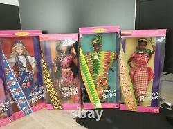 Barbie Dolls Of The World Collector Edition Lot Of 10 Nrfb Special Edition