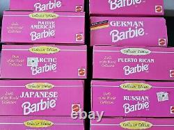 Barbie Dolls Of The World Special Edition Collection Lot And Others Lot Of 18