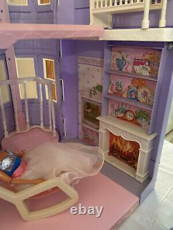 Barbie Dolls Vtg Lot 50pc Victorian Dream House DOLLHOUSE Elevator Furniture Car