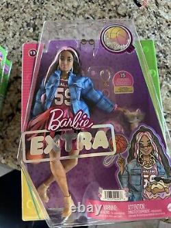 Barbie Extra Doll Lot Of 7 NRFB