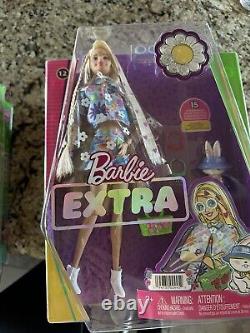 Barbie Extra Doll Lot Of 7 NRFB