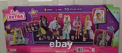 Barbie Extra Exclusive Set of 5 Dolls 5 Pets & Lots of Accessories NEW