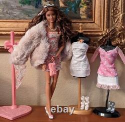 Barbie Fashionista Crazy for Coral with Fashion Fever fashion pack & fur coat