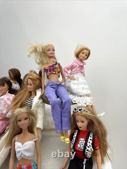 Barbie Fashionistas Doll Lot Collection with Clothes & Accessories / Modern 2000s