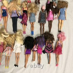 Barbie Fashionistas dressed with shoes acc Ken Skipper AA multi 40 DOLLS LOT Clean
