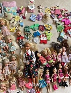 Barbie & Friends 35+ Dolls with Extras Kelly Chelsea Stacie Tommy Skipper Krissy