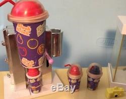 Barbie Grocery Store Market Tyco Kitchen Littles LOT Slushie Machine 1993-1996