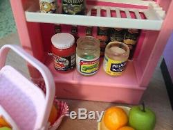 Barbie Grocery Store Market Tyco Kitchen Littles LOT Slushie Machine 1993-1996