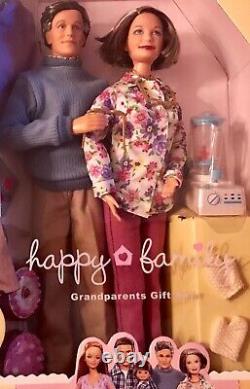 Barbie HAPPY FAMILY GRANDMA, GRANDPA & GRANDMAS KITCHEN 2003 #B9880 NRFB RARE