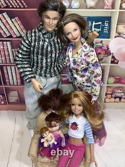 Barbie Happy Family Grandparents? Grandma & Grandpa Mattel + Grandkids HTF