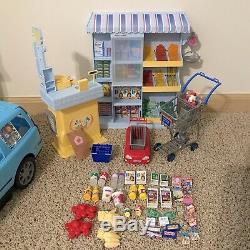 Barbie Happy Family Smart Home, Grandparents Home, Van, Grocery Store, Dr Barbie