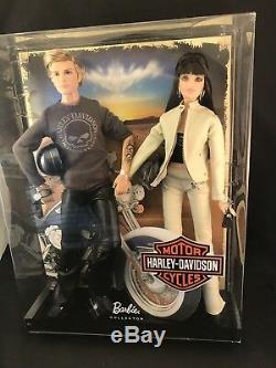 Barbie Harley Davidson Barbie and Ken 2009 Pink Label Gift Set New in MINT BOX