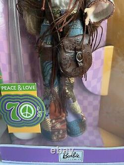 Barbie Hippie Peace & Love 70's Vintage Doll Mattel Box 27677 Mint condition