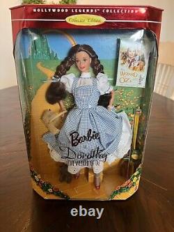 Barbie Hollywood Legends Collection Wizard Of Oz Set Of 5 Dolls NIB BARBIE movie