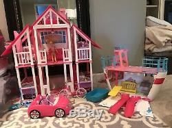 Barbie Huge Gigantic Lot Dolls Accessories Collection Galore