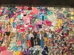 Barbie Huge Gigantic Lot Dolls Accessories Collection Galore