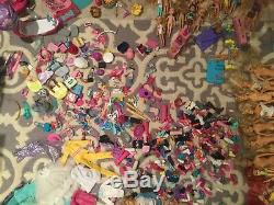 Barbie Huge Gigantic Lot Dolls Accessories Collection Galore