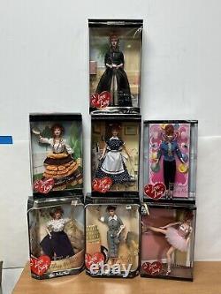 Barbie I Love Lucy collectors Dolls Lot Of 18 All Sealed