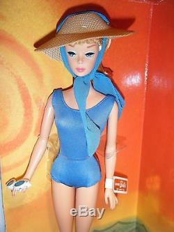 Barbie In The Swim Doll & Stand L. E. Of 1,100 Produced New