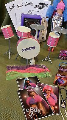 Barbie Jam'N Glam Barbie, Teresa & Christie withConcert PlaySet Mint Condition